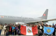 Segundo grupo de peruanos varados en Bolivia regresan al país en vuelo humanitario