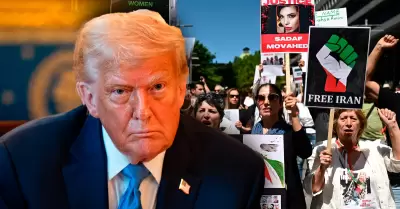 Tras muertes producidas en protestas, Trump cerr� la posibilidad de di�logo.