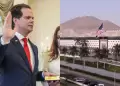 Empresario Bernie Navarro jurament� como nuevo embajador de Estados Unidos en Per�