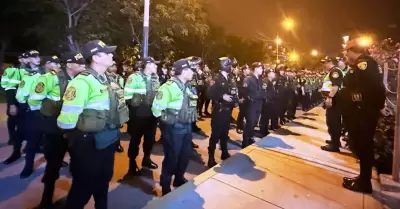 PNP despleg� a m�s de 1800 efectivos durante operativo masivo en Lima Metropolit