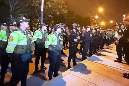 PNP despleg� a m�s de 1800 efectivos durante operativo masivo en Lima Metropolit