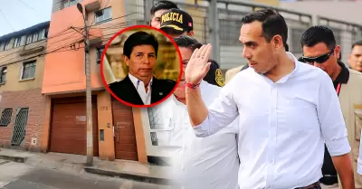 El mandatario busc� que su caso sea comparado al de Pedro Castillo en Bre�a.