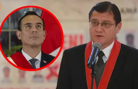 Ch�vez Cotrina lament� reducci�n de presupuesto a la Fiscal�a.