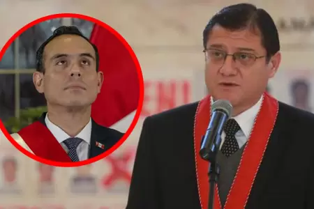 Ch�vez Cotrina lament� reducci�n de presupuesto a la Fiscal�a.