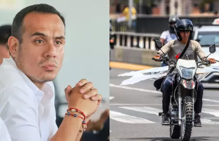 Jer� anuncia prohibici�n definitiva de circulaci�n de dos personas en una moto.