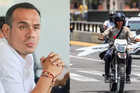 Jer� anuncia prohibici�n definitiva de circulaci�n de dos personas en una moto.