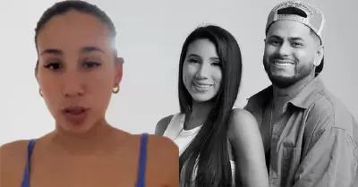 Samahara Lobat�n reaparece tras agresi�n de Bryan Torres.