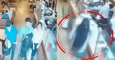 Comensal se niega a pagar � de pollo y lanza material inflamable a cajera