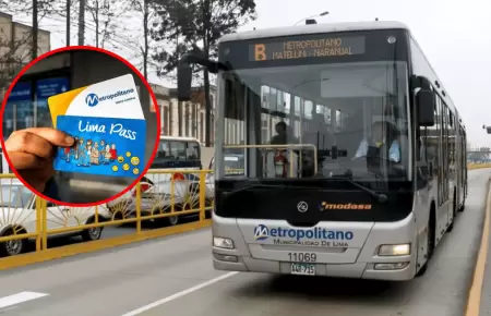 ATU presenta recarga virtual de tarjetas de transporte para el Metropolitano y L