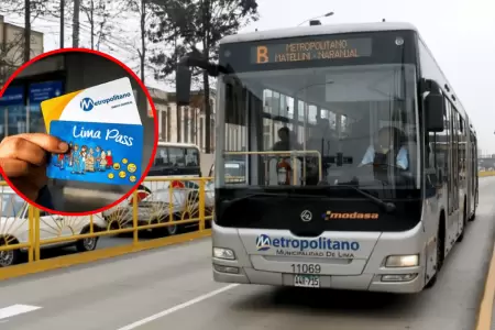 ATU presenta recarga virtual de tarjetas de transporte para el Metropolitano y L