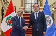 Jos� Jer� se reuni� con el secretario general de la OEA para fortalecer la cooperaci�n t�cnica y la transparencia electoral en el pa�s
