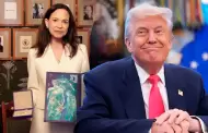Mar�a Corina Machado revela que entreg� su medalla Nobel de la Paz a Donald Trump en la Casa Blanca