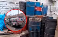 Caen "Los talibanes de V.E.S." en almac�n con m�s de 40 barriles de presunto combustible presuntamente adulterado