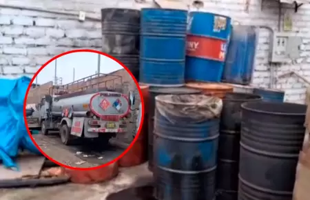 Sujetos habr�an sustra�do material crudo para adulterarlo clandestinamente.