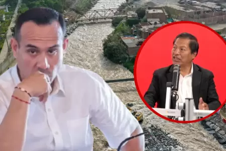 Alcalde de Lurigancho-Chosica solicita acci�n del gobierno ante fuertes lluvias