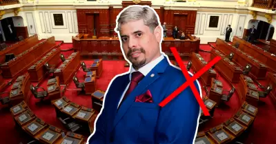 Virgilio Acu�a que el personaje de la far�ndula no participa en el partido.