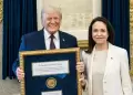 Se revela la FOTO OFICIAL del encuentro entre Donald Trump y Mar�a Corina Machado en la Casa Blanca