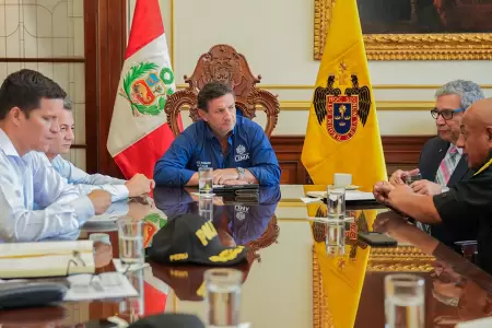 Alcalde de Lima anuncia creaci�n de una Polic�a Municipal.