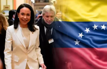 Mar�a Corina Machado asegura que ser� la primera mujer electa presidenta de Vene