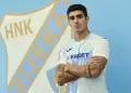 Alfonso Barco ofreci� sus primeras palabras como jugador del Rijeka de Croacia: "Las expectativas son altas"