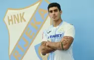 Alfonso Barco ofreci� sus primeras palabras como jugador del Rijeka de Croacia: "Las expectativas son altas"