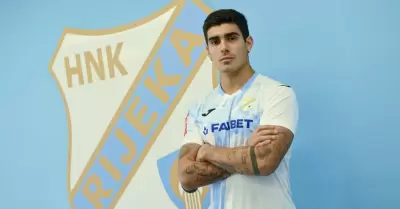 Alfonso Barco habl� en su presentaci�n con el Rijeka.