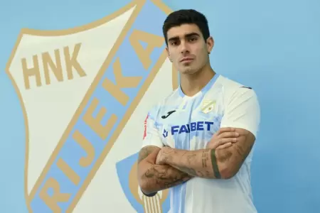 Alfonso Barco habl� en su presentaci�n con el Rijeka.