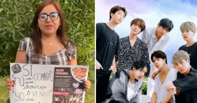 Fan peruana organiza pollada por BTS en Lima