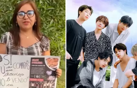 Fan peruana organiza pollada por BTS en Lima