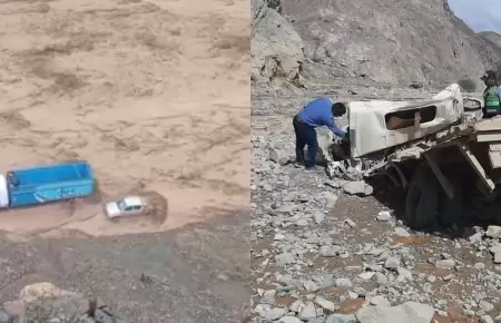 Encontraron cuerpo de hombre perdi� la vida v�ctima del huaico en Caravel�.