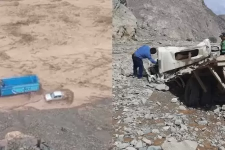 Encontraron cuerpo de hombre perdi� la vida v�ctima del huaico en Caravel�.