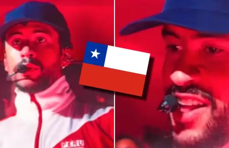 Bad Bunny protagoniza 'rochoso' blooper en su primer concierto de Lima