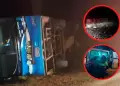 Accidente en Arequipa: Bus se despista y deja un fallecido y m�s de 20 heridos en sector Imata