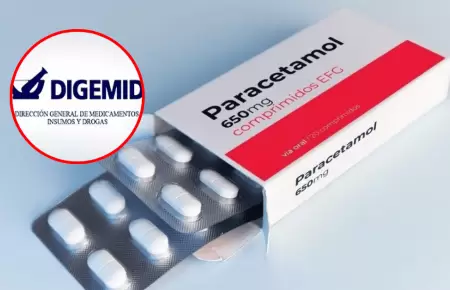 DIGEMID actualiza contraindicaciones por uso prolongado de paracetamol