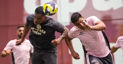 Universitario cay� 1-0 ante Sport Boys en amistoso en Campo Mar.