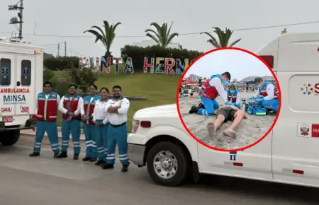 Minsa y SAMU refuerzan atenci�n de emergencias en playas