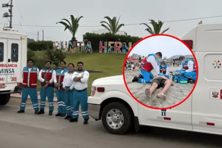 Minsa y SAMU refuerzan atenci�n de emergencias en playas