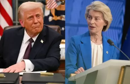 Donald Trump / �rsula von der Leyen.