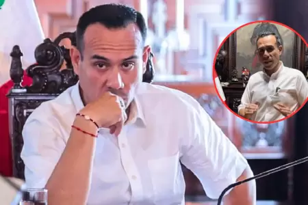 Jos� Jer� se pronuncia de madrugada sobre reuni�n con empresario chino.