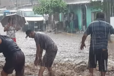 Declaran emergencia en Lima y otros 8 departamentos por lluvias intensas.