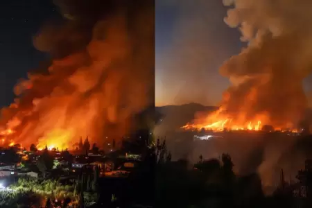 Incendios forestales en Chile dejan al menos 15 fallecidos