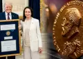 Fundaci�n Nobel aclara que Corina Machado no deb�a dar su premio a Donald Trump: "Ni siquiera simb�licamente"