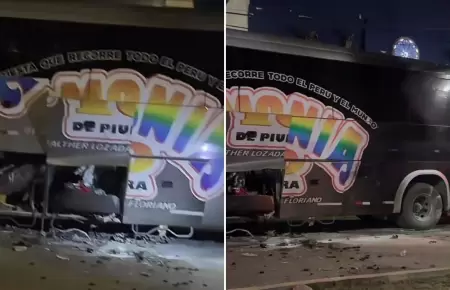 Nuevo atentado contra Armon�a 10 de Piura