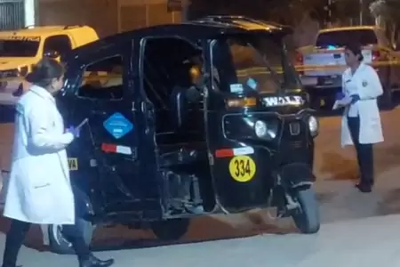 Asesinan a mototaxista y dejan herida a menor de 16 a�os en Ventanilla.