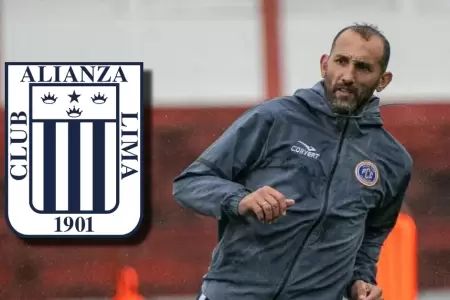 Hern�n Barcos a�n no supera a Alianza Lima