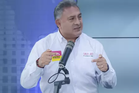 Carlos Jaico propone muerte civil a funcionarios corruptos dentro del Estado.