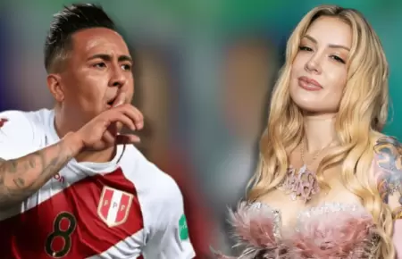 Christian Cueva multiplica por cero a Leslie Shaw tras fuertes cr�ticas