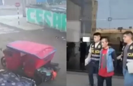 Prisi�n preventiva para mototaxista implicado en crimen en SMP.