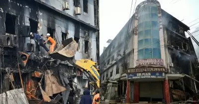 Incendio en centro comercial dej� a 21 personas fallecidas.