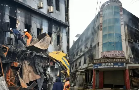 Incendio en centro comercial dej� a 21 personas fallecidas.